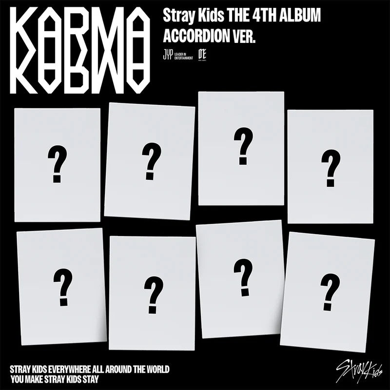 STRAY KIDS - KARMA (Accordion Ver.) Preorder (Random)