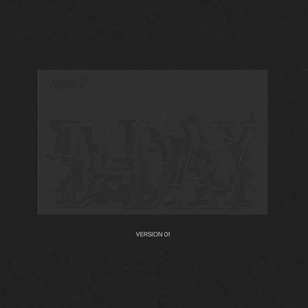 SUGA - D-DAY (First Press)