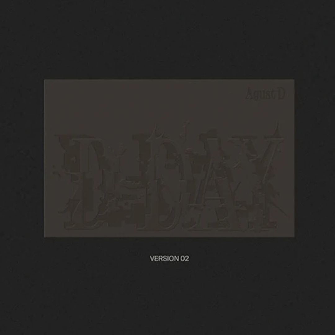 SUGA - D-DAY (First Press)