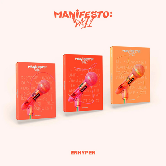 ENHYPEN - MANIFESTO: DAY 1 (First Press)