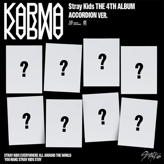 STRAY KIDS - KARMA (Accordion Ver.) Preorder (Random) + BDM POB