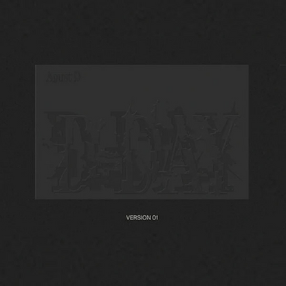 SUGA - D-DAY (First Press)