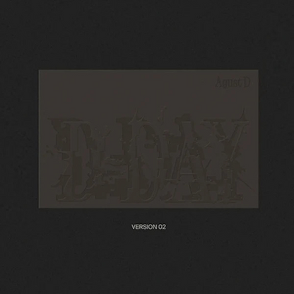 SUGA - D-DAY (First Press)